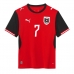 Österrike Marko Arnautovic #7 Hemma matchtröja VM 2026 Kortärmad Billigt Österrike Marko Arnautovic #7 Hemma matchtröja VM 2026 Kortärmad Billigt